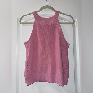 Mine Pink Knit Tank Top